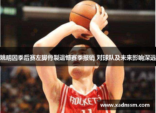 姚明因季后赛左脚骨裂遗憾赛季报销 对球队及未来影响深远